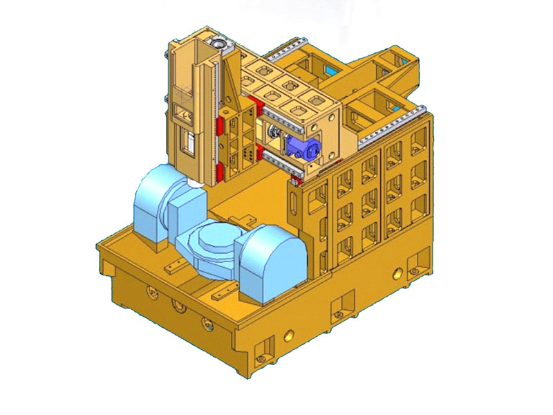 UTC系列搖籃式五軸加工中心